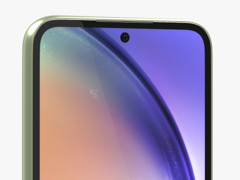 Samsung Galaxy A54 Lime 3D Model