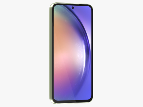 Samsung Galaxy A54 Lime 3D Model