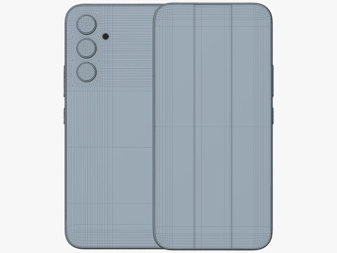 Samsung Galaxy A54 Lime 3D Model