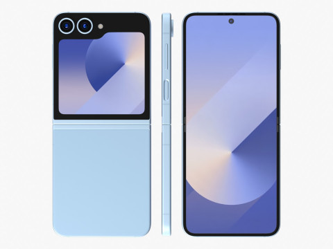 Samsung Galaxy Z Flip 6 Modello 3D