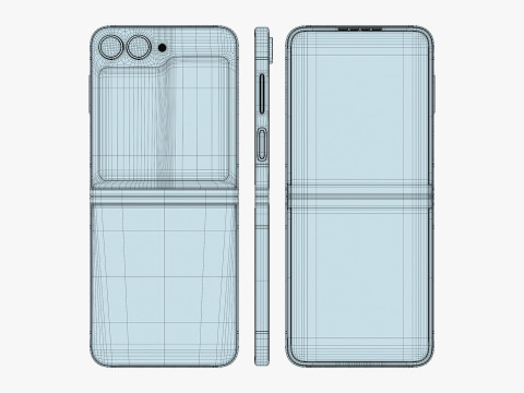Samsung Galaxy Z Flip 6 Modello 3D