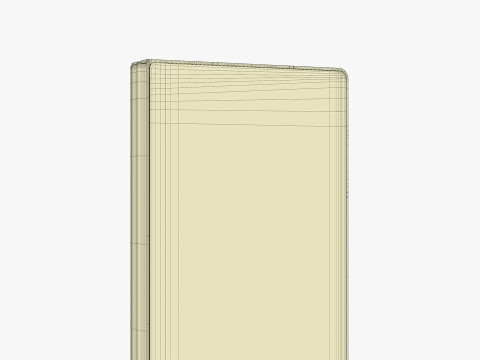 Samsung Galaxy Z Fold 6 Silver Shadow 3D Модель