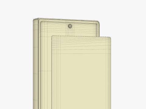 Samsung Galaxy Z Fold 6 Silver Shadow 3D Модель