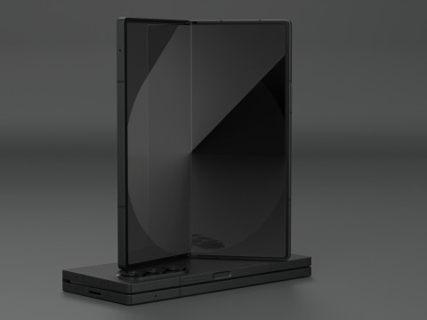 Samsung Galaxy Z Fold 6 3D Model
