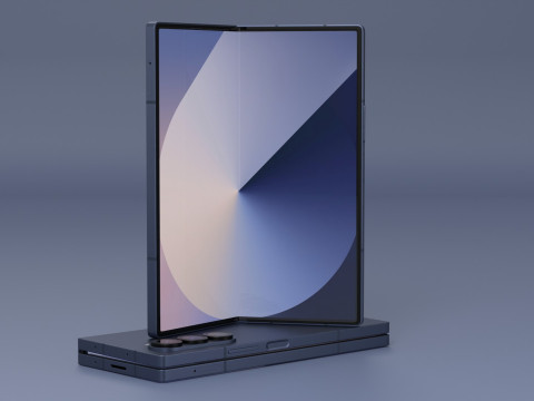 Samsung Galaxy Z Fold 6 3D Model
