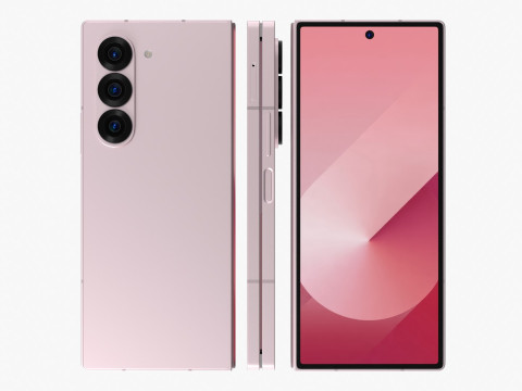 Samsung Galaxy Z Fold 6 3D Model