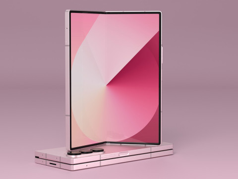 Samsung Galaxy Z Fold 6 3D Model