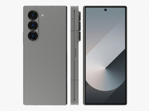Samsung Galaxy Z Fold 6 3D Model