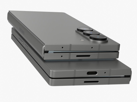 Samsung Galaxy Z Fold 6 3D Model