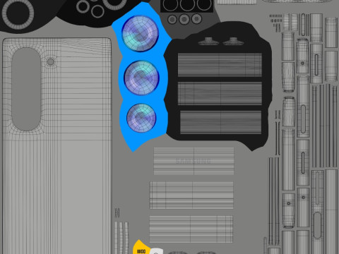 Samsung Galaxy Z Fold 6 3D Model