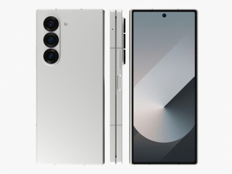 Samsung Galaxy Z Fold 6 3D Model