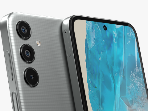 Samsung Galaxy M35 Gray 3D Модель