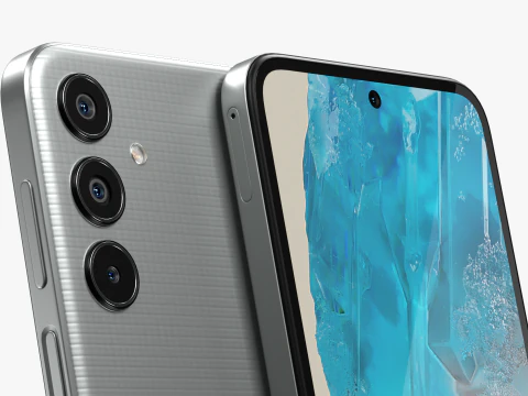 Samsung Galaxy M35 Gray 3D Model