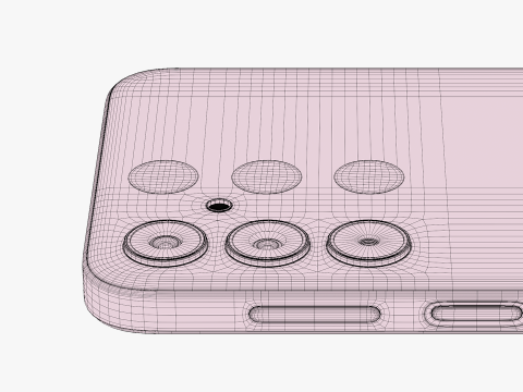 Samsung Galaxy M35 Gray 3D Модель