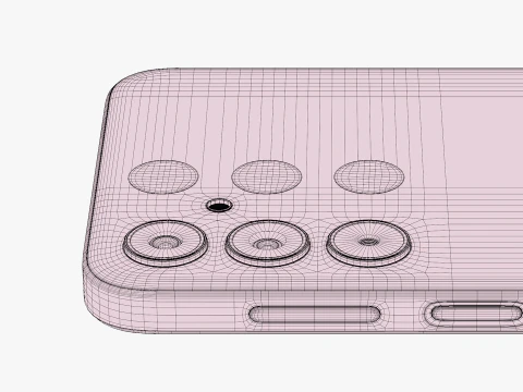 Samsung Galaxy M35 Gray 3D Model