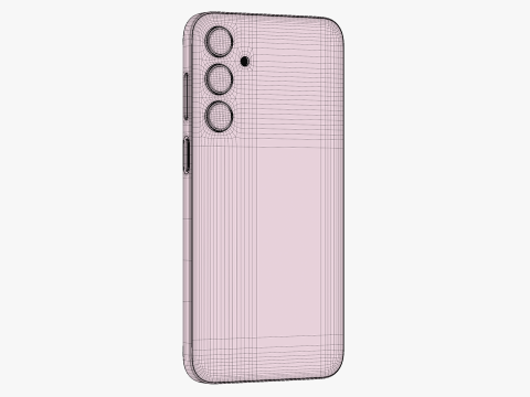 Samsung Galaxy M35 Gray 3D Модель