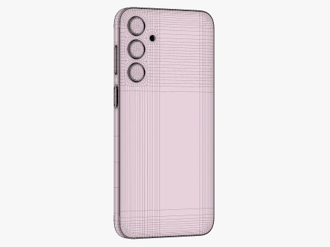 Samsung Galaxy M35 Gray 3D Model