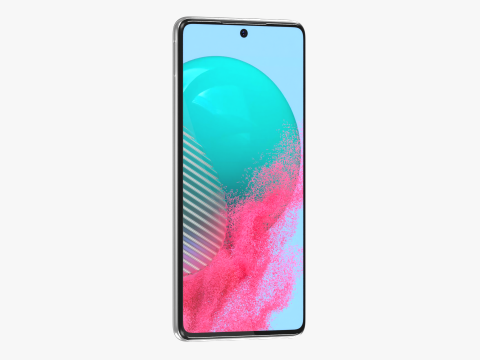 Samsung Galaxy M54 Silver 3D Model