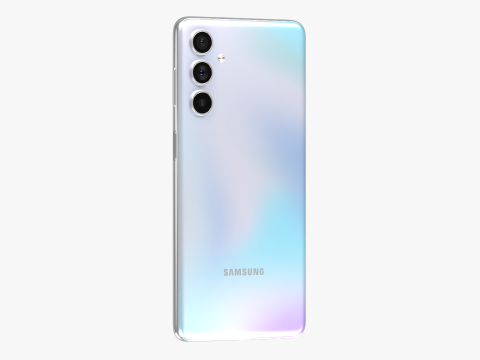 Samsung Galaxy M54 Silver 3D Model