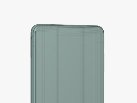 Samsung Galaxy M54 Silver 3D Model
