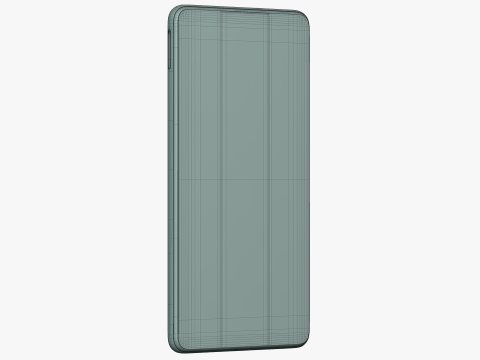 Samsung Galaxy M54 Silver 3D Model