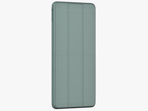 Samsung Galaxy M54 Silver 3D Model