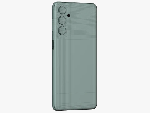 Samsung Galaxy M54 Silver 3D Model