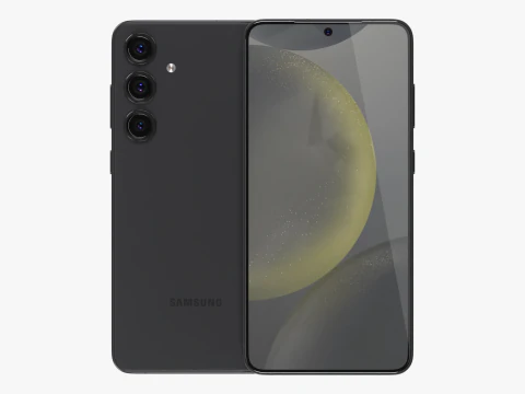 Samsung Galaxy S24 Plus Black 3D Model