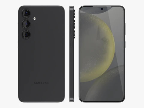 Samsung Galaxy S24 Plus Black 3D Model
