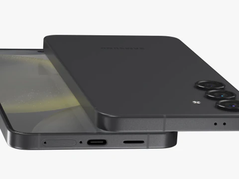 Samsung Galaxy S24 Plus Black 3D Model