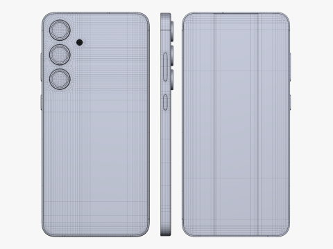 Samsung Galaxy S24 Plus Black 3D 模型