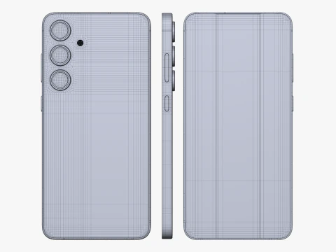 Samsung Galaxy S24 Plus Black 3D Model