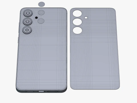 Samsung Galaxy S24 Plus Black 3D Model