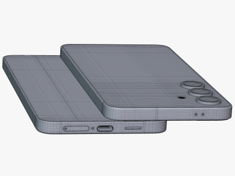 Samsung Galaxy S24 Plus Black 3D 模型