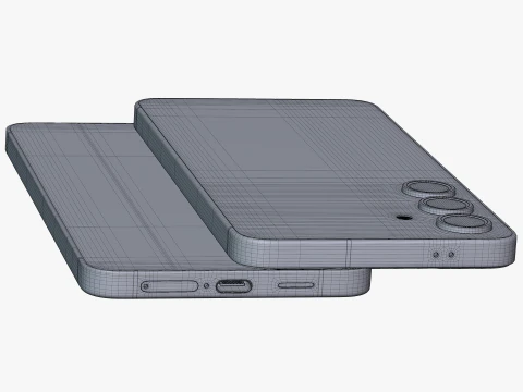 Samsung Galaxy S24 Plus Black 3D Model