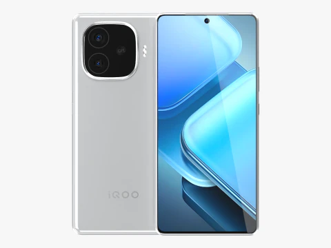 Vivo iQOO Z9 터보 블랙 3D 모델