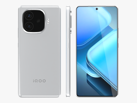 Vivo iQOO Z9 Turbo Black Modelo 3D