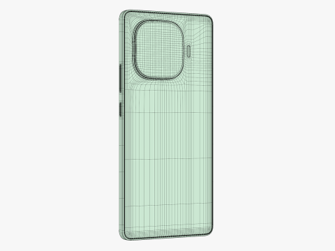 Vivo iQOO Z9 Turbo Black Modelo 3D
