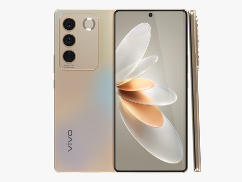 Vivo S16 Cream 3D Model