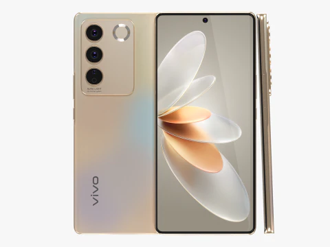 Vivo S16 Crema Modelo 3D