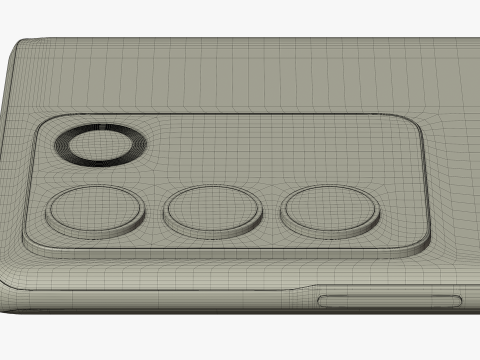 Vivo S16 Cream Modelo 3D