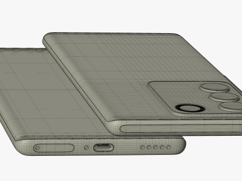 Vivo S16 Cream Modelo 3D