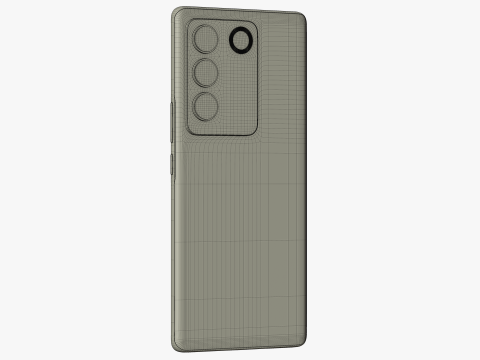 Vivo S16 Cream Modelo 3D