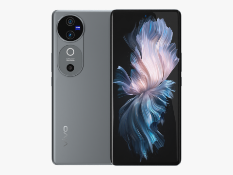 Vivo V40 Stellar Silver 3D Model