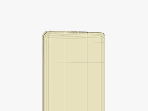 Vivo V40 Stellar Silver 3D-Modell