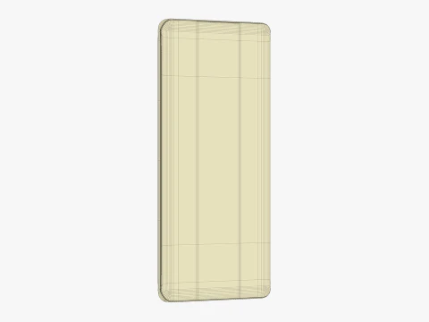 Vivo V40 Stellar Silver 3D Model