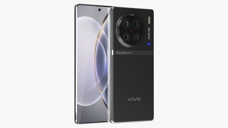 Vivo X90 Pro Plus Black 3D Model .c4d .max .obj .3ds .fbx .stl .blend