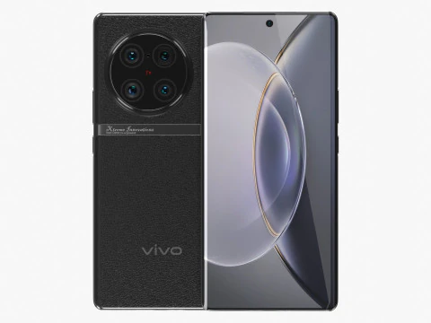 Vivo X90 Pro Plus Black 3D Model