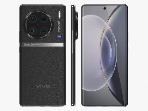 Vivo X90 Pro Plus Black 3D Model