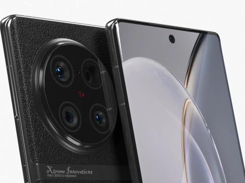 Vivo X90 Pro Plus Black 3D Model